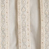 Cream Silk Kurta Jacket Set with Thread Embroidery